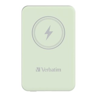 Powerbank Verbatim Charge 'n' Go Magnetic Wireless 10000mAh USB-C PD 3.0 Green