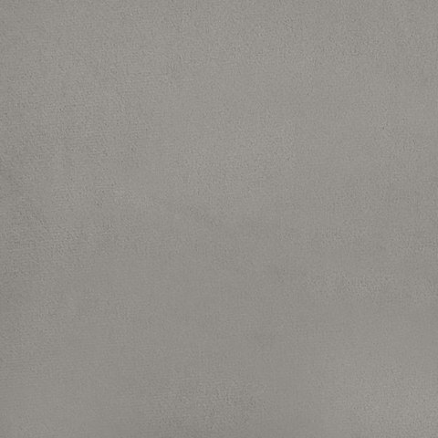 Łóżko kontynentalne z materacem, jasnoszare, 120x190cm, aksamit