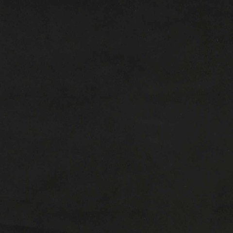 Łóżko kontynentalne z materacem i LED, czarne, 120x190 cm