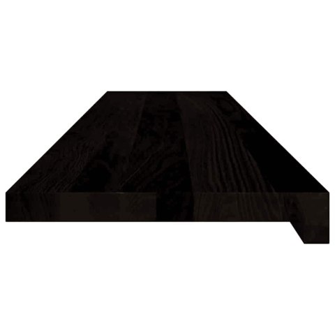 Stopnie schodowe 12 szt. brązowe 110x25x2 cm lite drewno dębowe