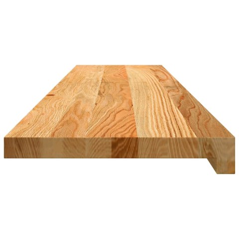 Stopnie schodowe, 12 szt. brązowe 110x25x2cm lite drewno dębowe