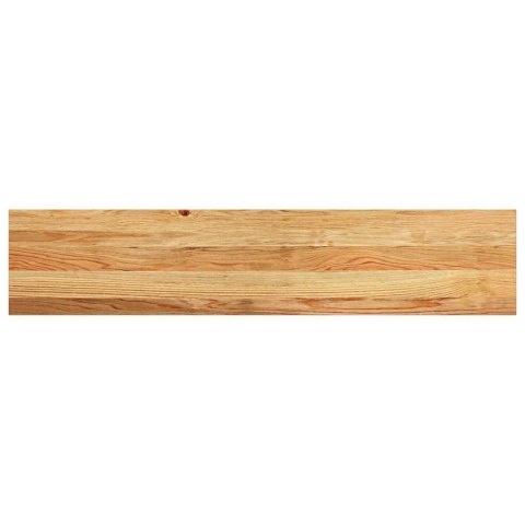 Stopnie schodowe, 12 szt. brązowe 120x25x2cm lite drewno dębowe