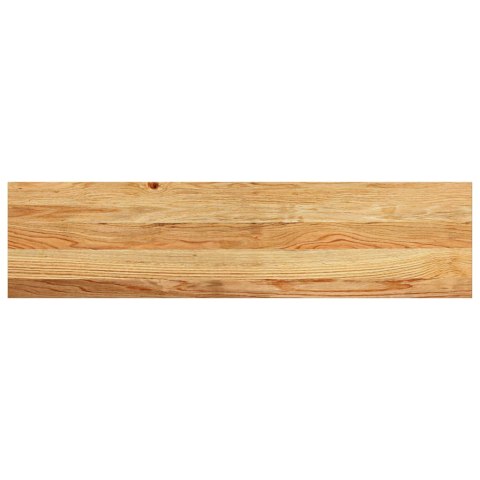 Stopnie schodowe, 12 szt. brązowe 70x30x2cm lite drewno dębowe