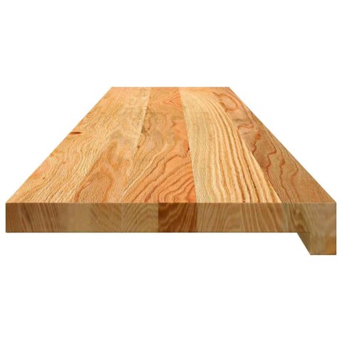 Stopnie schodowe, 16 szt. brązowe 120x25x2cm lite drewno dębowe