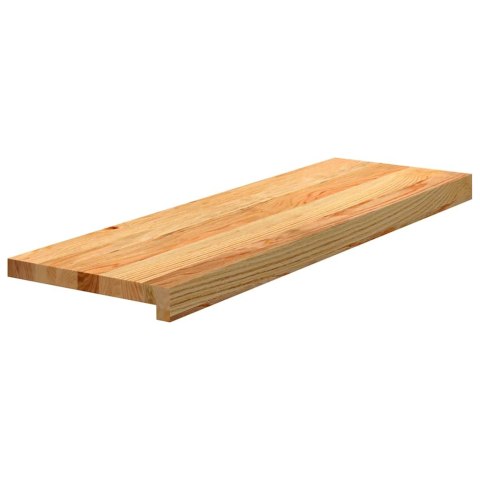Stopnie schodowe, 16 szt. brązowe 80x30x2cm lite drewno dębowe