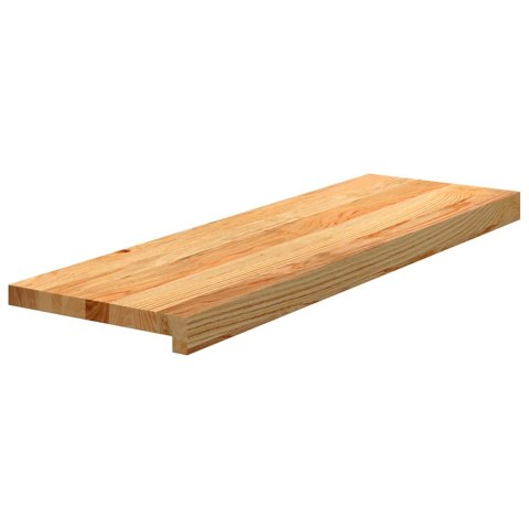 Stopnie schodowe, 20 szt. brązowe 80x30x2cm lite drewno dębowe
