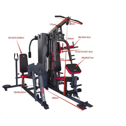 ATLAS SIŁOWNIA WIELOSTANOWISKOWA 5500 ZEUS ENERO FIT
