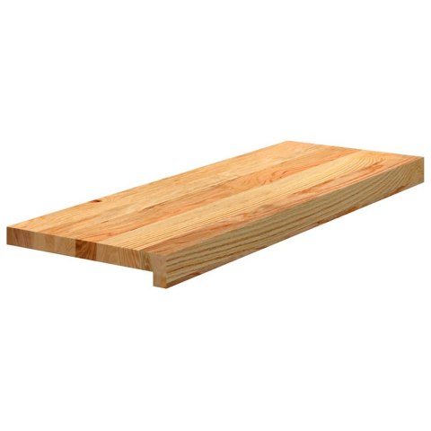 Stopnie schodowe, 8 szt. brązowe 70x25x2cm lite drewno dębowe