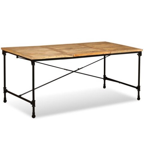 Stół jadalniany, lite drewno mango, 180 cm