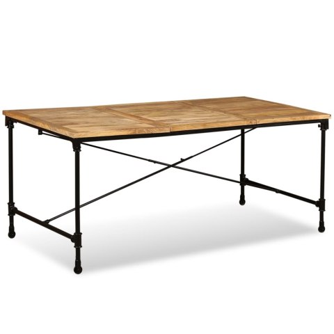 Stół jadalniany, lite drewno mango, 180 cm