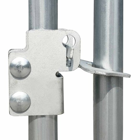 Woliera dla kur, 5 x 1 x 1,5 m, galwanizowana stal