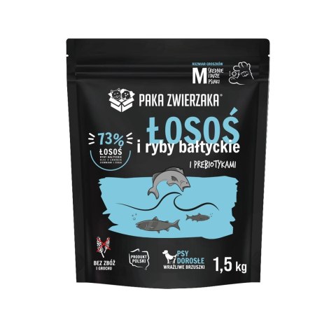 Paka Zwierzaka Seventh Heaven Łosoś z rybami bałtyckimi ''M'' 1,5kg