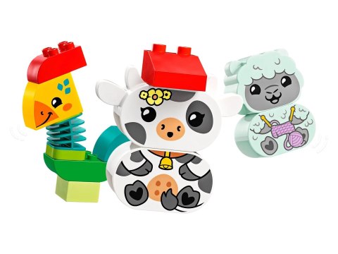 LEGO DUPLO 10412 Pociąg ze zwierzątkami