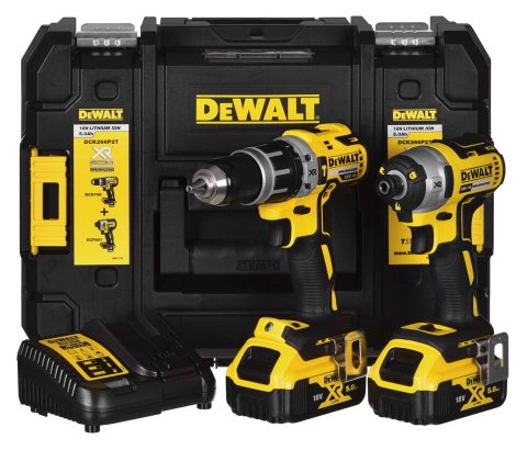 Zestaw Combo 18V DCD796+DCF887 2x5,0Ah DCK266P2T