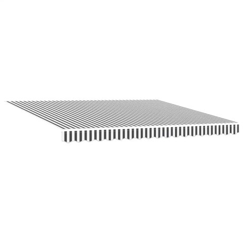 Automatyczna markiza z LED, antracytowo-biała, 400x300 cm