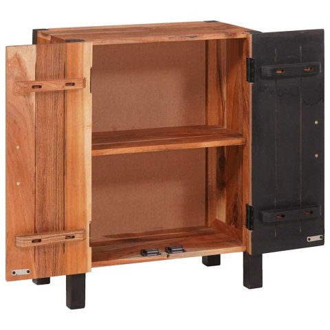 Bufet 3 pcs Brązowy 55 x 30 x 75 cm Lite drewno akacjowe