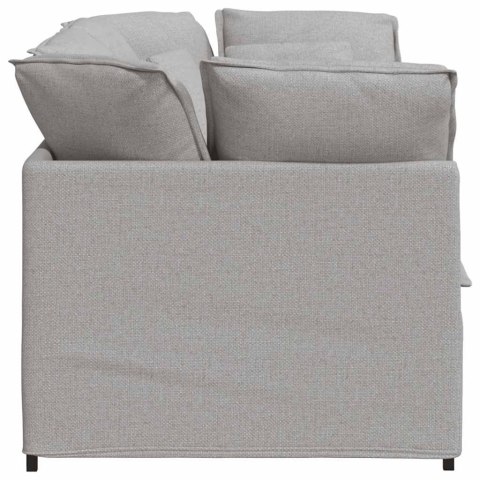 Sofa modułowa z poduszkami Tkanina Cloud Grey