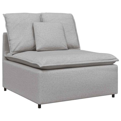 Sofa modułowa z poduszkami Tkanina Cloud Grey