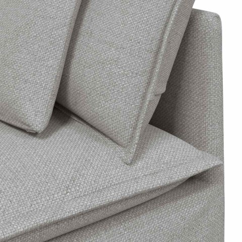 Sofa modułowa z poduszkami Tkanina Cloud Grey