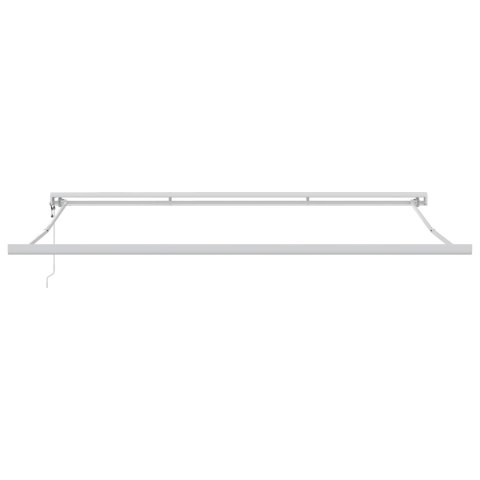 Markiza zwijana Czerwony 400 ×300 cm Tkanina i Metal
