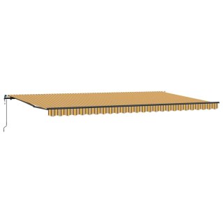 Markiza zwijana Wielokolorowe 600 ×350 cm tkanina