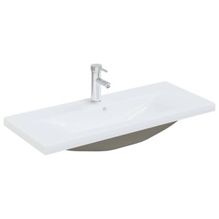 Zestaw mebli łazienkowych Montowane na ścianie 3 pcs Czarny Dąb