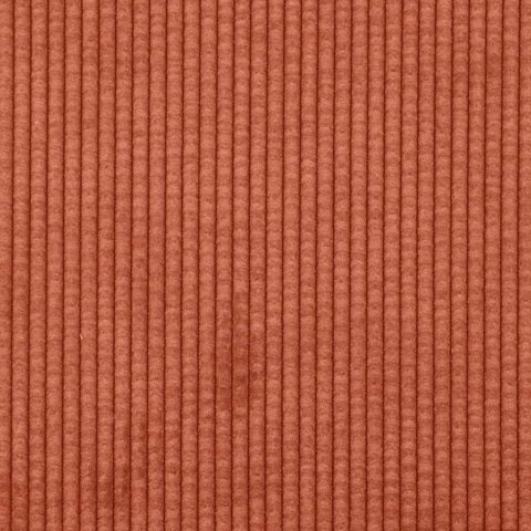 Sofa materiałowa z poduszką Czerwono-pomarańczowy 208 cm