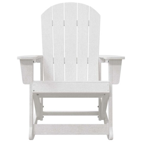 Fotele bujane Adirondack 2 pcs Biały HDPE