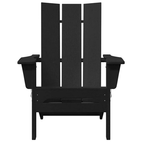 Meble wypoczynkowe do ogrodu 2 pcs Czarny 74.5 x 80.5 x 90cm