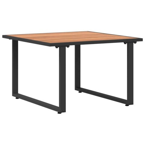 Zestaw do jadalni w ogrodzie 3 pcs Jasnoszary Stal