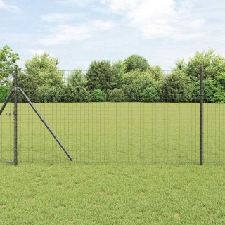 Słupek ogrodzeniowy. Inny 52 pcs Szary 3,2 x 3,2 x 170 cm Stal