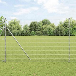 Słupek ogrodzeniowy. Inny 52 pcs Szary 3,2 x 3,2 x 200 cm Stal