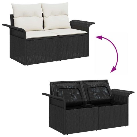 Zestaw Sof na Ogród z poduszką 6 pcs Polirattan