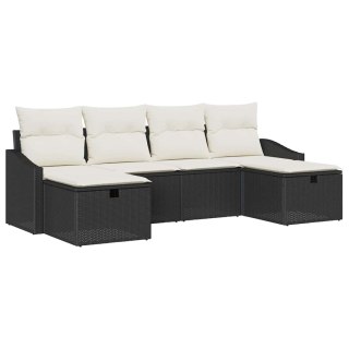 Zestaw Sof z poduszką 6 pcs polirattan