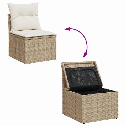 Zestaw Sof z poduszką 8 pcs polirattan