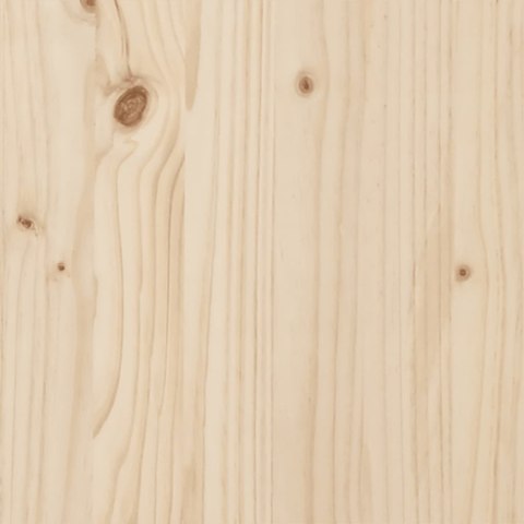 Łóżko z materacem, 90x190 cm, lite drewno sosnowe