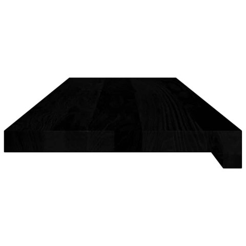 Stopnie schodowe, 8 szt. brązowe 80x25x2 cm lite drewno dębowe