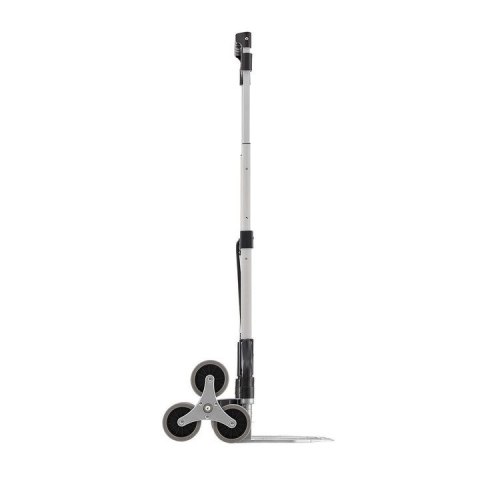 Składany wózek schodowy 80 kg, aluminiowy, 3+3 koła