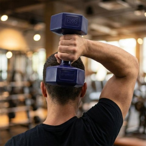 ZESTAW HANTLI KOMPOZYTOWYCH 2x6 KG ENERO FIT