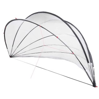 Kopuła basenowa przezroczysty 592 x 590 x 275 cm PVC