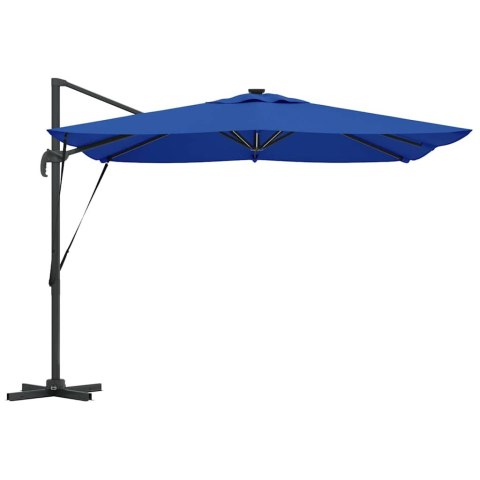 Parasol plażowy Ze LED Lights Niebieski Azur 286 x 284 x 270 cm