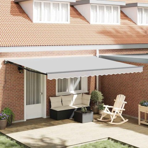 Rama markizy Antracyt 4 × 3 m Stal malowana proszkowo