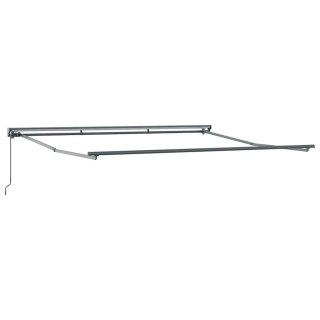Rama markizy Antracyt 4 × 3 m Stal malowana proszkowo