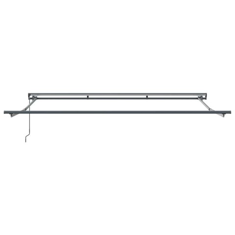 Rama markizy Antracyt 4 × 3 m Stal malowana proszkowo