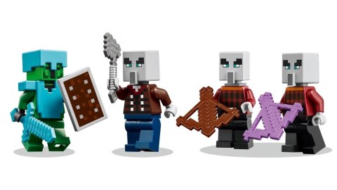 LEGO MINECRAFT 21267 Pustynny patrol złosadników