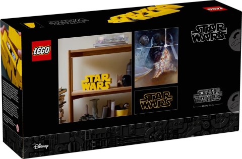 LEGO Star Wars 75407 Logo Star Wars zbudowane z klocków