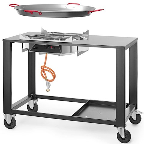 Grill gazowy z patelnią do paelli śr. 80 cm FIESTA XL 7 kW