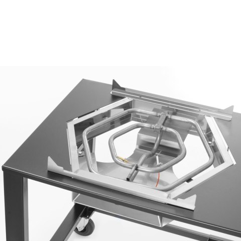 Grill gazowy z patelnią do paelli śr. 80 cm FIESTA XL 7 kW