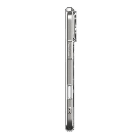 Etui case na iPhone 17 Pro Ultra Hybrid T MagSafe - przezroczysto-białe
