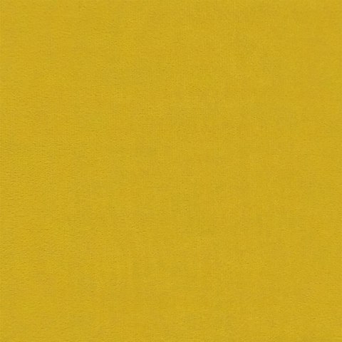 Sofa z materacem do spania, żółta, 80x200 cm, aksamit